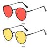 Vintage Metal Frame Sun Glasses UV Protection Hippie Glasses Trendy Round Sunglasses  for Women Men