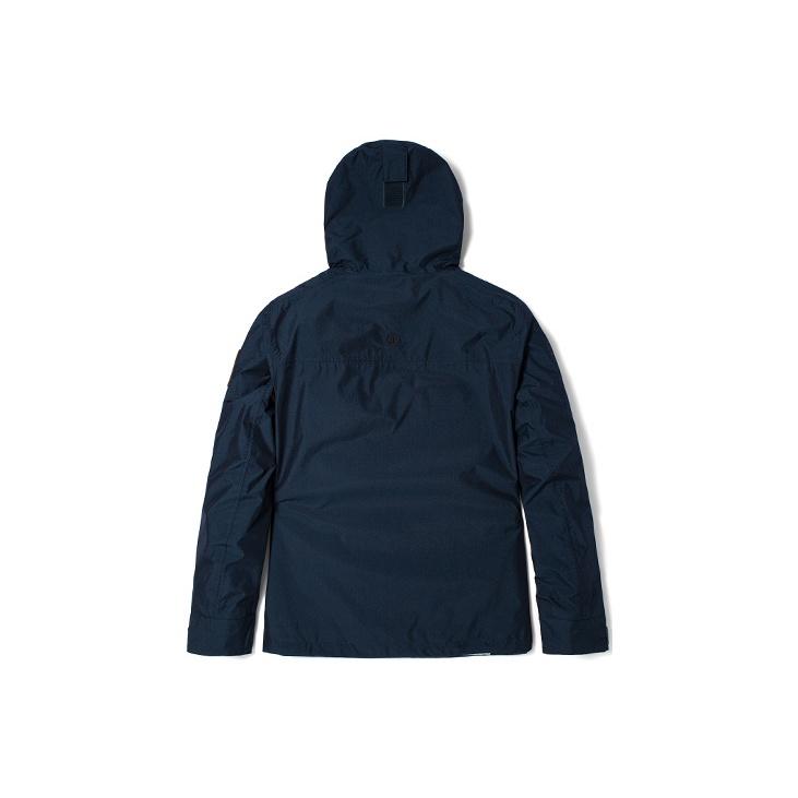 Timberland Повседневная однотонная куртка с капюшоном Мужские куртки Deep-Sapphire-Blue A61F1-433