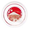 Набор пар Nakanishi Kogei Nurimon de Verre Daruma Glass Makie Fuji, сделано в Японии, 0770090 Mt. Красный / Черный