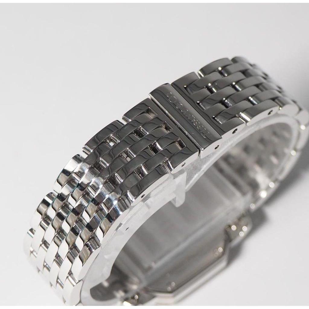 Used Beautiful condition Tiffany & Co. square date watch with box