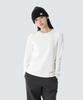 Женская футболка с длинным рукавом в рубчик SNOWPEAK APPAREL (S26Fwftl31) Белый с оттенком