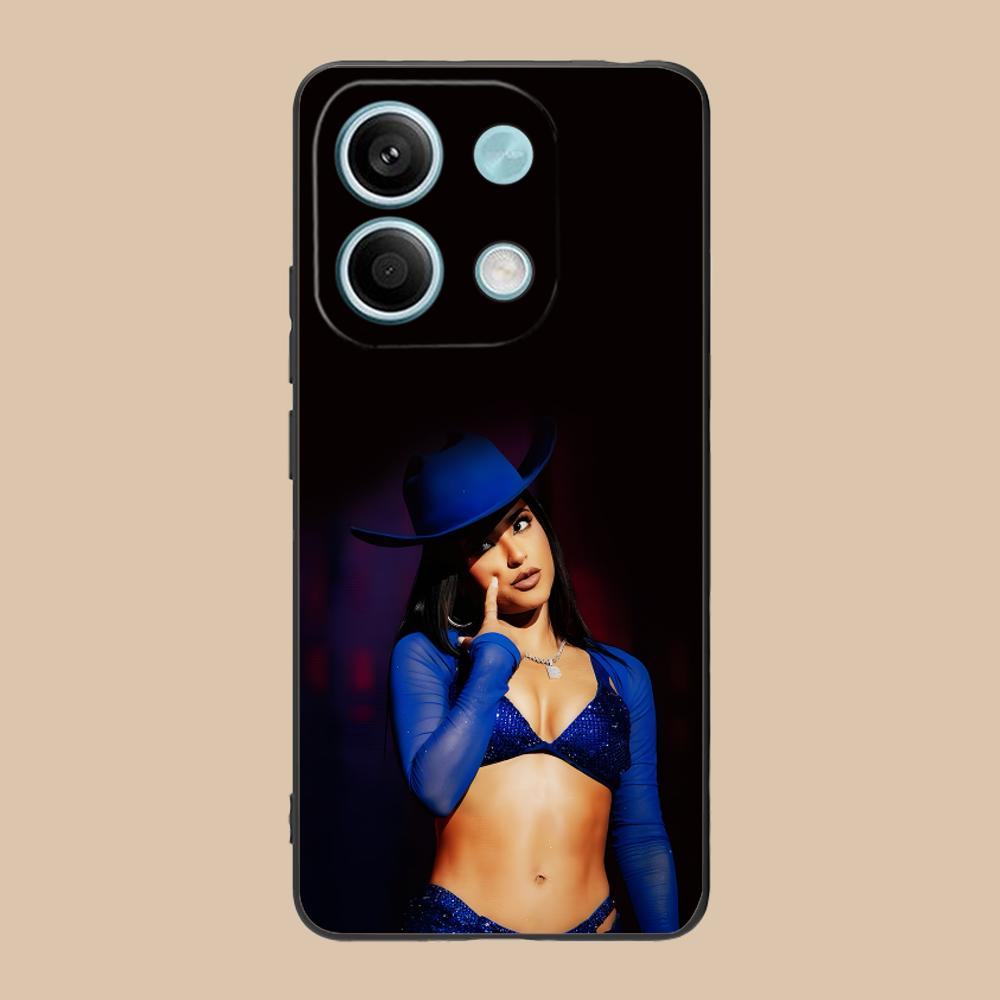 Модный матовый чехол из ТПУ Becky G для мобильного телефона POCO M7 M6 M5 M4 M3 X7 X6 X5 X4 X3 Pro GT 5G, цветная печать
