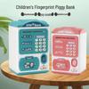 Children's Creative Fingerprint ATM Piggy Bank with Light Music & Automatic Coin Rolling