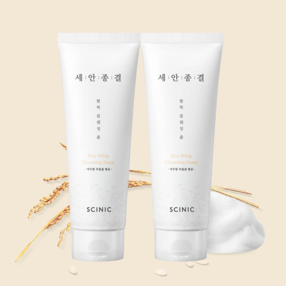 Scinic Пенка для умывания лица Final Rice Cake Cleansing Foam Face Wash Большой объем 220 мл 2