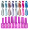 Nail Art Water Light Cat's Eye лак для ногтей клей Маленький набор клея Открытие магазина по дизайну ногтей Специальный фототерапевтический Spar Wide Cat's Eye клей