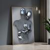 Metal Body Portrait Decoration Mural Romanticism Poster Canvas Painting and Living Room Wall Art Prints for Modern Home Decor No Frame