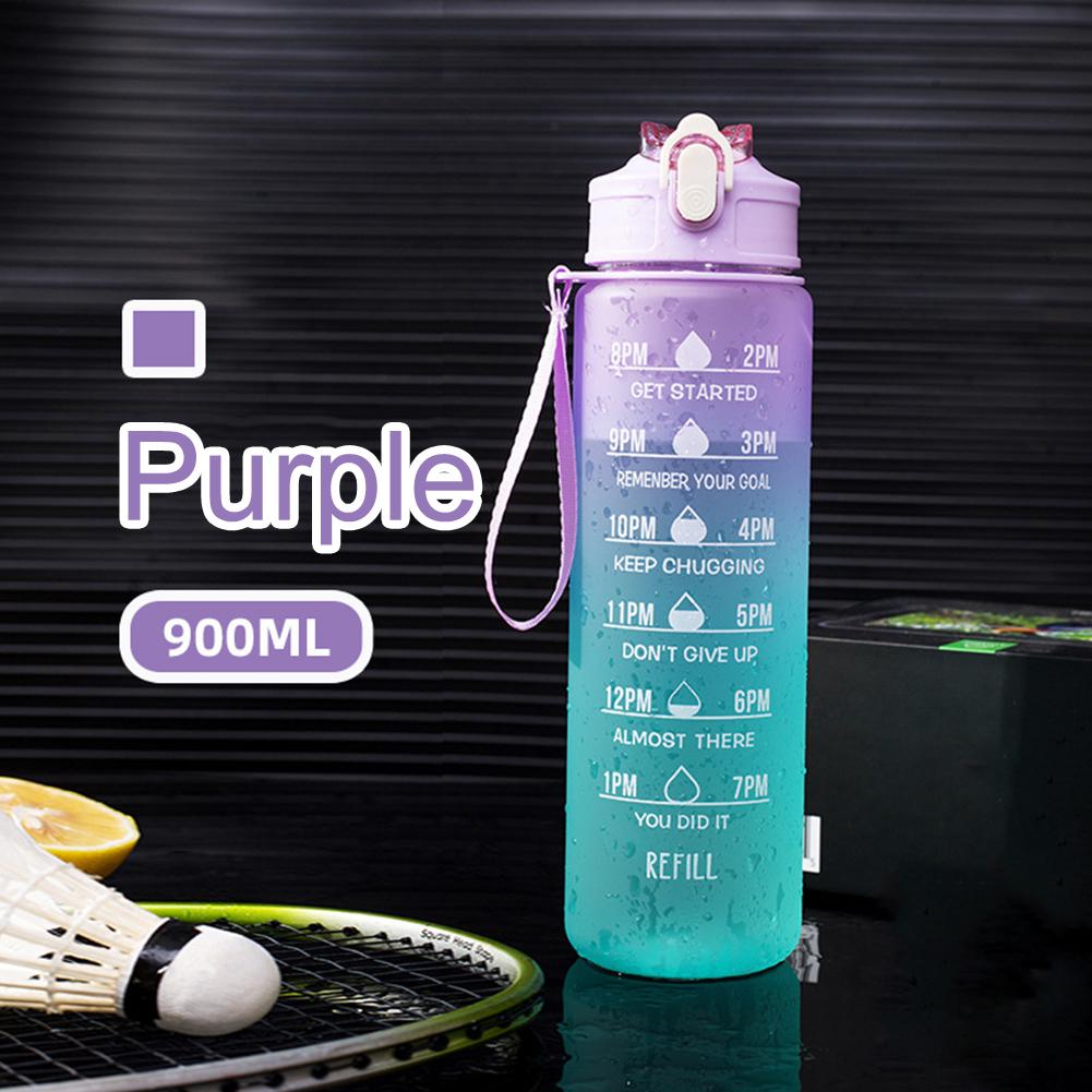 900 мл матовая бутылка для воды, уличный спортивный дорожный тренажерный зал, бутылки для питья, чайник