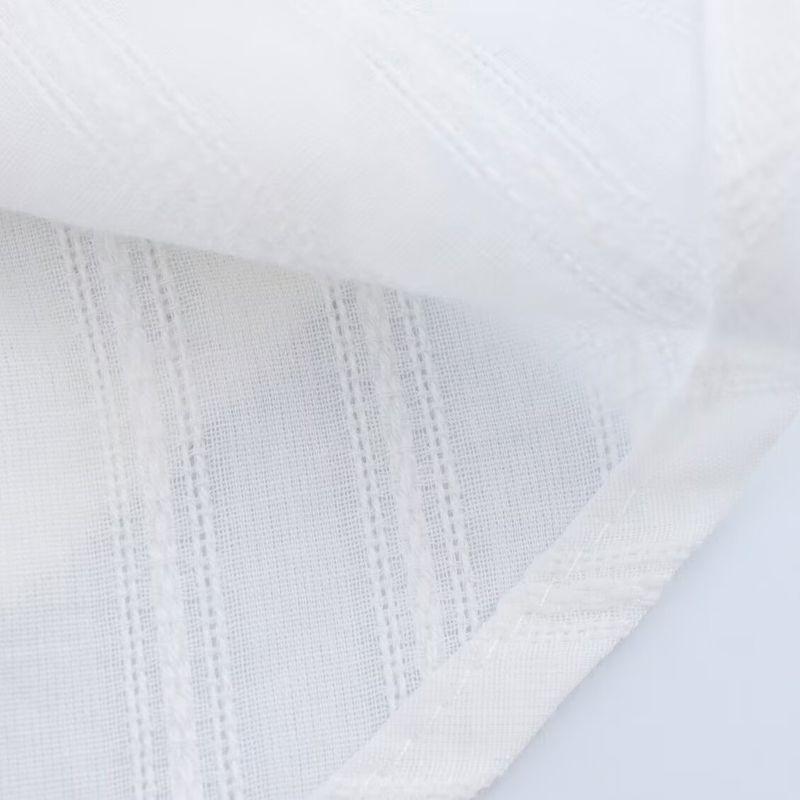 Kaslead New Women Clothes Western Style Laminated Decorative Neck Collar Short Dress 5107314