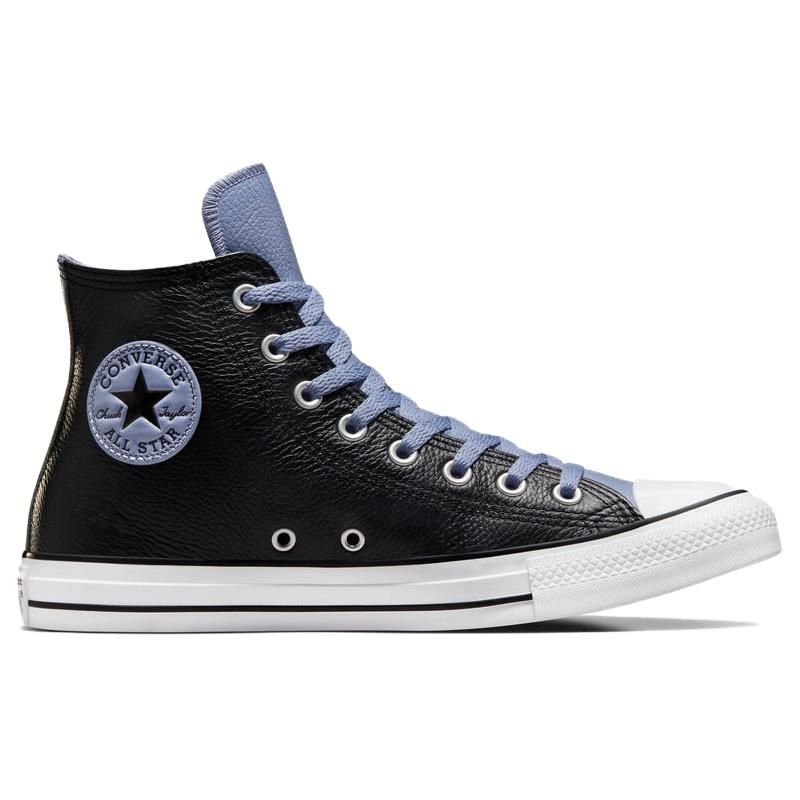 Converse Кожаные высокие черные кроссовки унисекс Chuck Taylor All Star Thunder Daze Blue A06570C