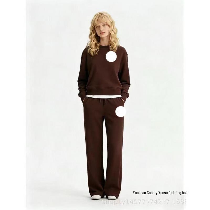 26 Styles 3D Reflective Letter Hoodie & Straight-Leg Pants Set - Comfortable Casual Wear