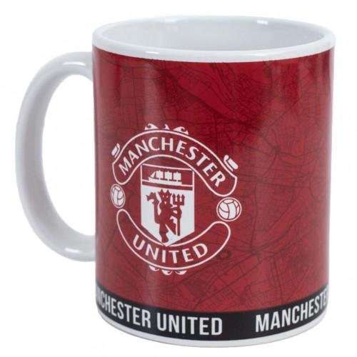 Manchester United FC Identity Crest Mug
