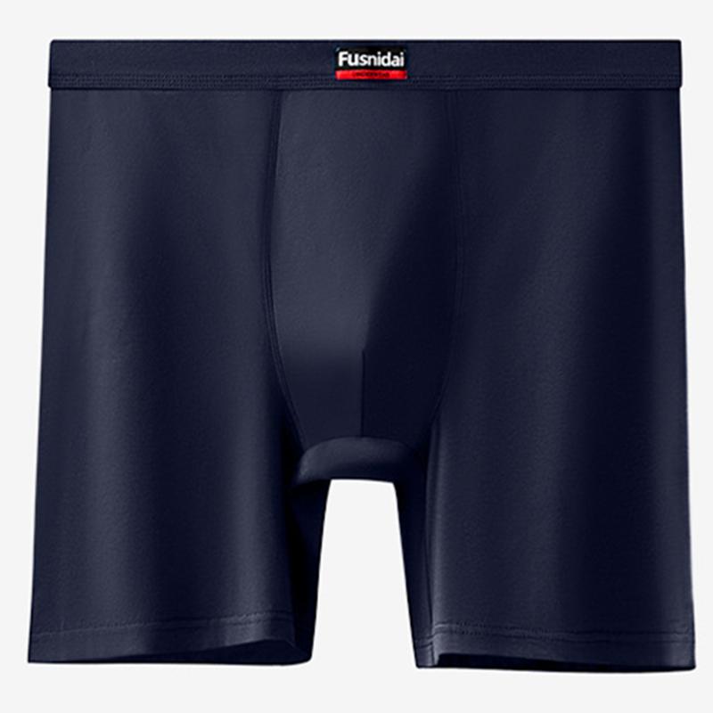 4 Pcs Men's Underwear Long Leg Plus Size Boxer Shorts Oversize Underpants Cotton Undies Loose Panties Fit 60-210KG