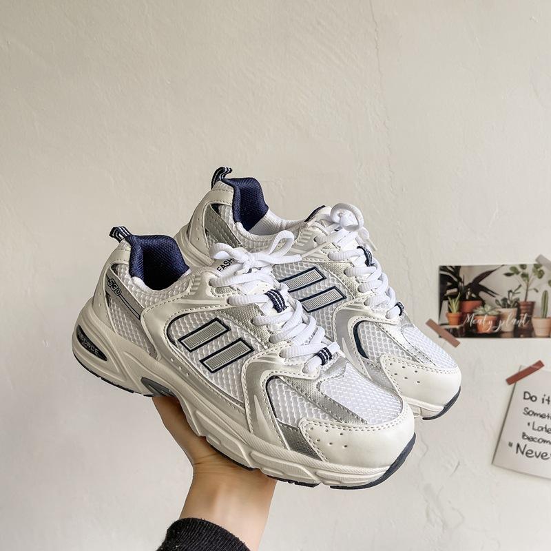 White Women Platform Shoes New Chunky Sneakers For Woman Lace-up Tenis Vulcanize Shoes Casual Fashion Dad Shoes Sneakers Basket