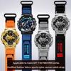 Для CASIO G-SHOCK GM-110/GM-700/GM-6900 – Крючок и Универсальный Прочный Ремешок для Часов Замена для Спортивных Часов 5553 Нейлоновый Ремешок 16 мм