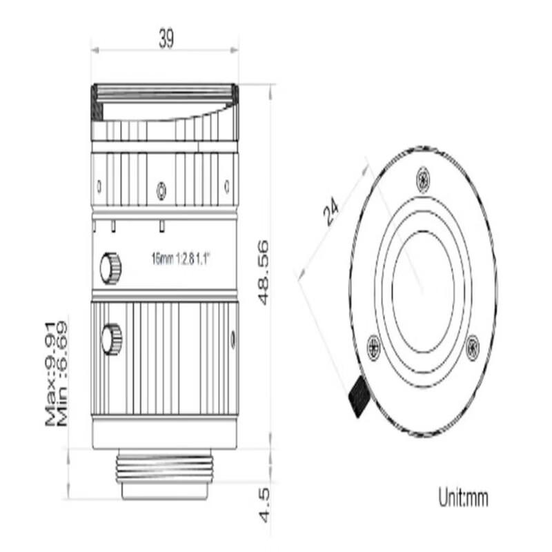 HIKROBOT 12MP C-Mount FA Industrial Lens