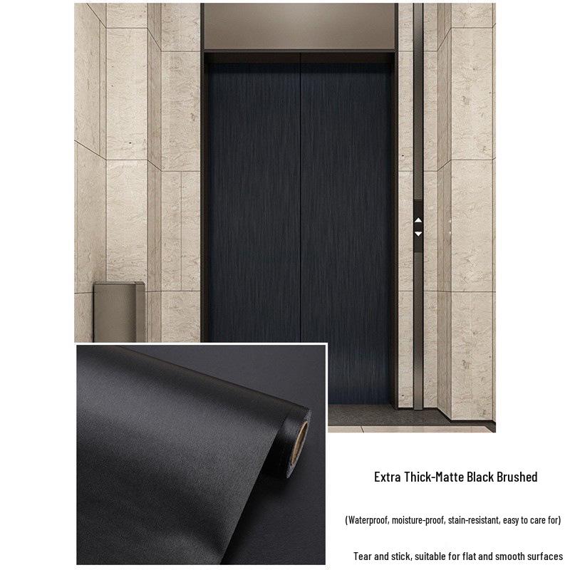 Самоклеящаяся наклейка из матового серебра для реновации и украшения бытовой техники