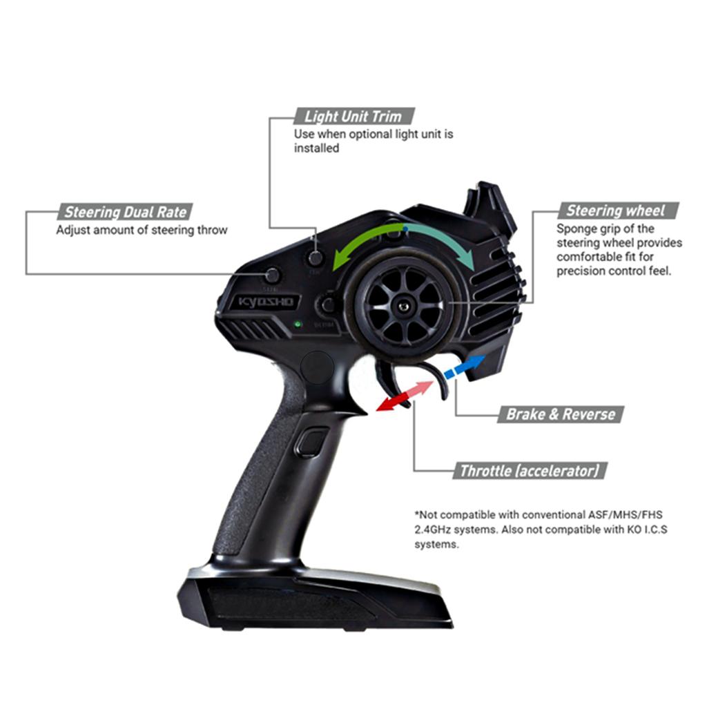 RC Off-Road Truck RC Car Remote Control Car 1/24 2.4GHz 4WD Climbing Car RTR Toy for Kids Boys