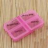Portable Weekly 7 Day Push Button Pill Holder Travel Medicine Box Case Organizer