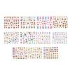 11 Sets of Bears Nail Stickers, Mixed Color, 1 Set
