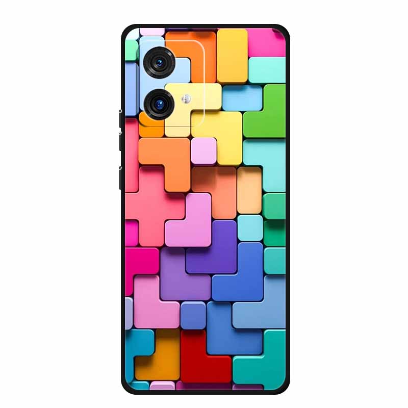 Для Motorola Moto G84 G54 5G Чехол Роскошный Мягкий Силиконовый ТПУ Задняя Крышка Телефона для Moto G54 MotoG84 Защитный Ударопрочный Fundas