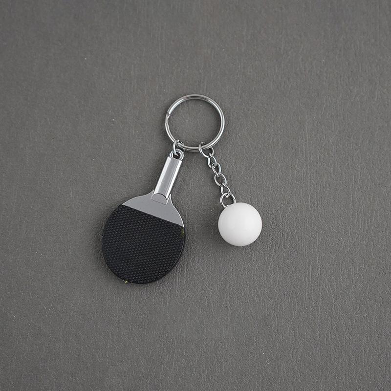 Брелок для настольного тенниса Мини-брелки для пинг-понга Брелок для настольного тенниса Сумка-брелок Подвеска Украшение Сувенир Подарок