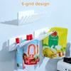 1/2/3Pcs Storage Rack Refrigerator Organizer Strong Load-bearing Wall Mount Easy To Install Utensils Hanger Hooks