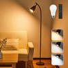 SHANHE Floor Light LED Indirect Lighting Floor Lamp 12W Stepless Remote Control Timer Function Fit Switch Floor Stand Light Stylish Interior Lighting