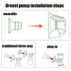 Силиконовый адаптер фланца молокоотсоса 14-22 мм Конвертер для молокоотсосов Аксессуары для комфортного и мощного сцеживания
