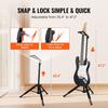 Tripod Guitar Stand Floor-Standing Foldable 35.4-47.2 in Adjustable Height