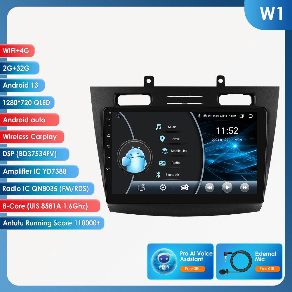 Hizpo 8-ядерный Carplay 4G 10,1-дюймовый автомобильный интеллектуальный Android-радиоприемник для Ford Transit Connect 2005-2014 Tourneo Connect интеллектуальный экран DSP