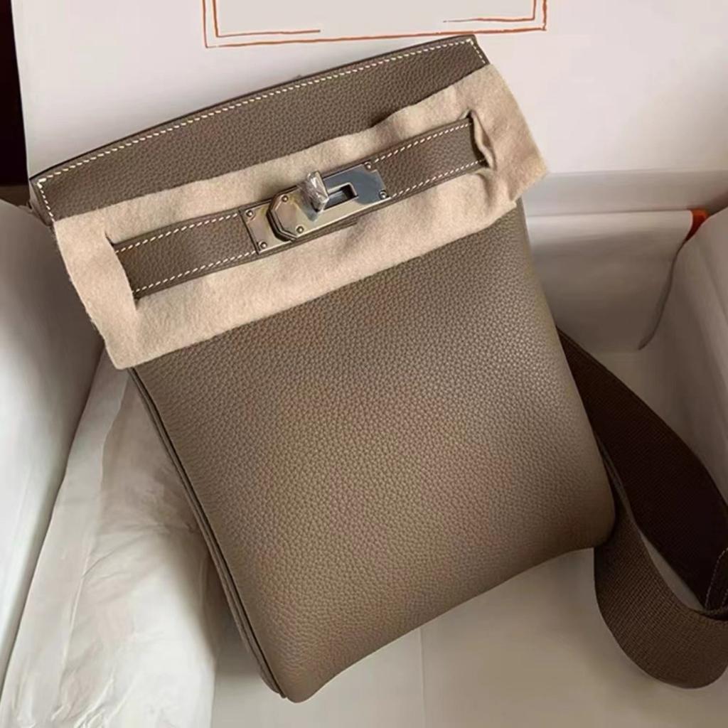 Новая мягкая кожаная сумка Keli, унисекс, кожаная, нагрудная сумка, первый слой коровьей кожи, сумка-мессенджер на плечо, через плечо 17 см