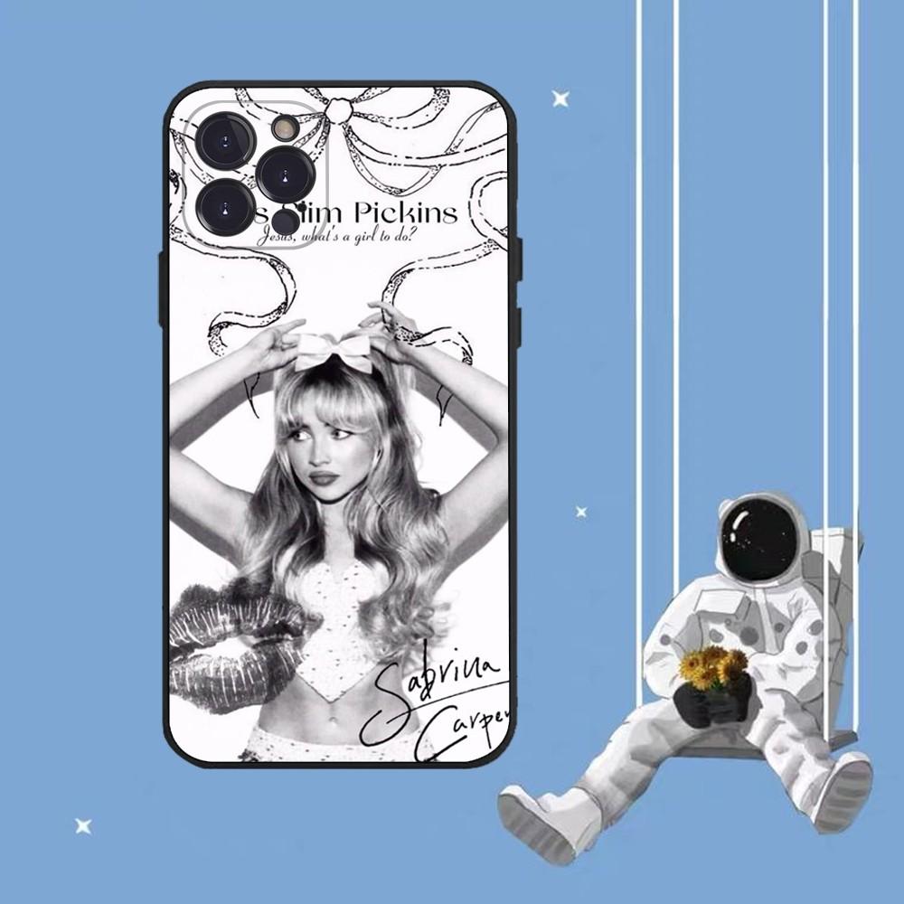 Чехол для телефона Singer S-Sabrina C-Carpenter Для IPhone 16 15 14 11 12 13 Mini Pro XS Max Чехол 6 7 8 Plus X Funda Shell