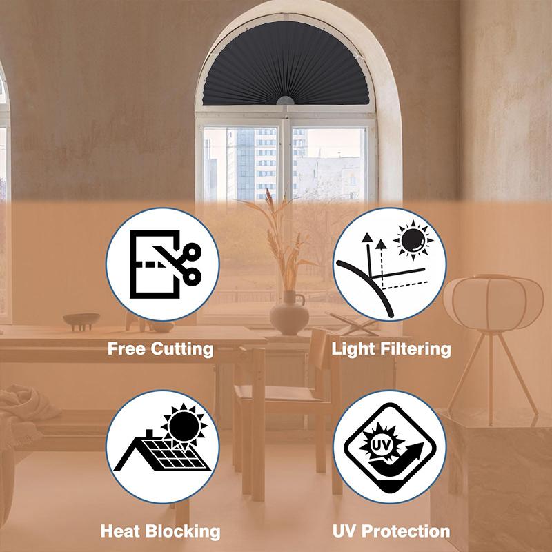 1 шт. нетканые тканевые шторы для окон, плиссированные жалюзи под зебру, плотные занавески, одноразовые шторы