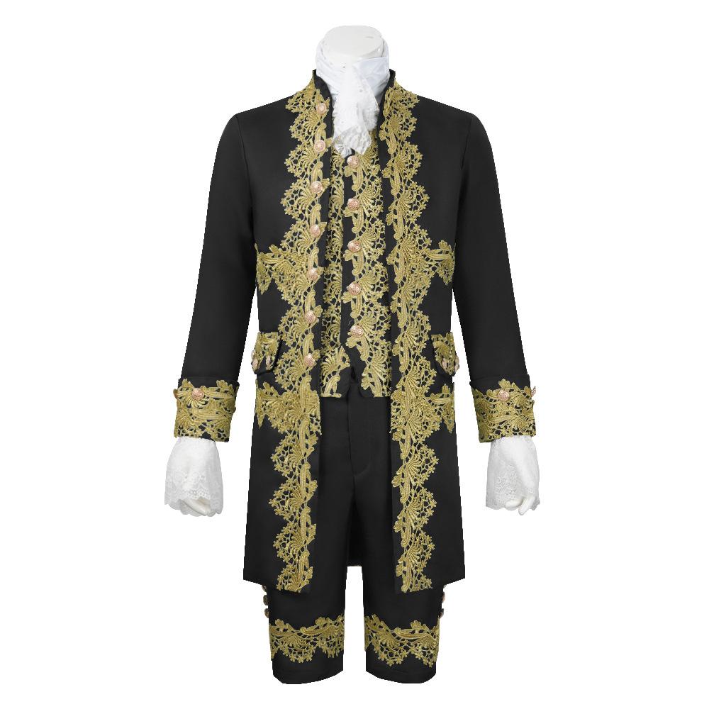 Halloween Prince Costume Performance Set cos Wear medieval retro clothing cosplay Clothing