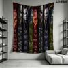 Horror Movie Night Spooky Wall Tapestry Tapestry Fashion Print Wallmounted Christmas Gift Background Cloth Atmospheric Background Cloth