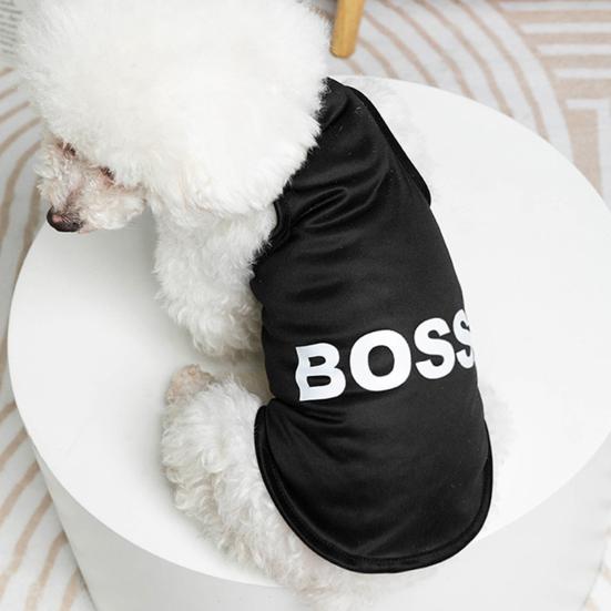 Рубашки для собак с буквенным принтом, летние футболки без рукавов с домашними животными, крутые рубашки для щенков, дышащая одежда для собак для маленьких домашних собак, кошек