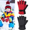 Kids Non-slip Winter Must Long-sleeved Mitten Snow Snowboard Ski Gloves Windproof Waterproof