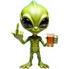Party Alien Statues Interesting Family or Garden Sculptures Desktop Home Decoration Gifts