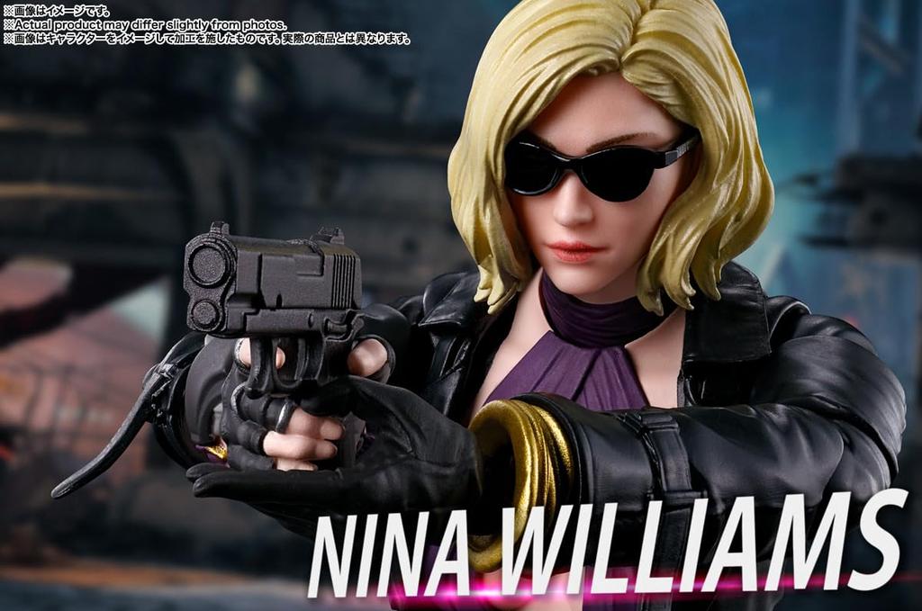 TAMASHII NATIONS TEKKEN 8 Nina Williams 150mm PVC ABS Painted Action Figure S.H.Figuarts Approx. &