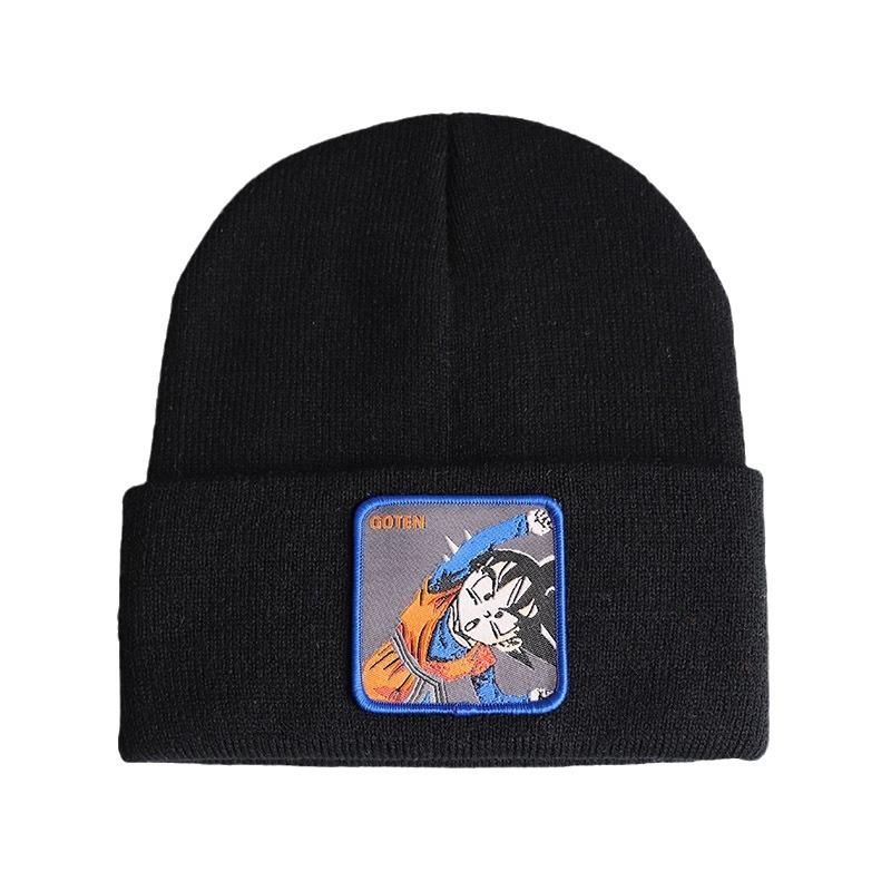 Super Saiyan TRUNKS Dragon Ball Winter Hat Knitted Hat Woolen Hat Hip-Hop Ski Unisex Pullover Hat