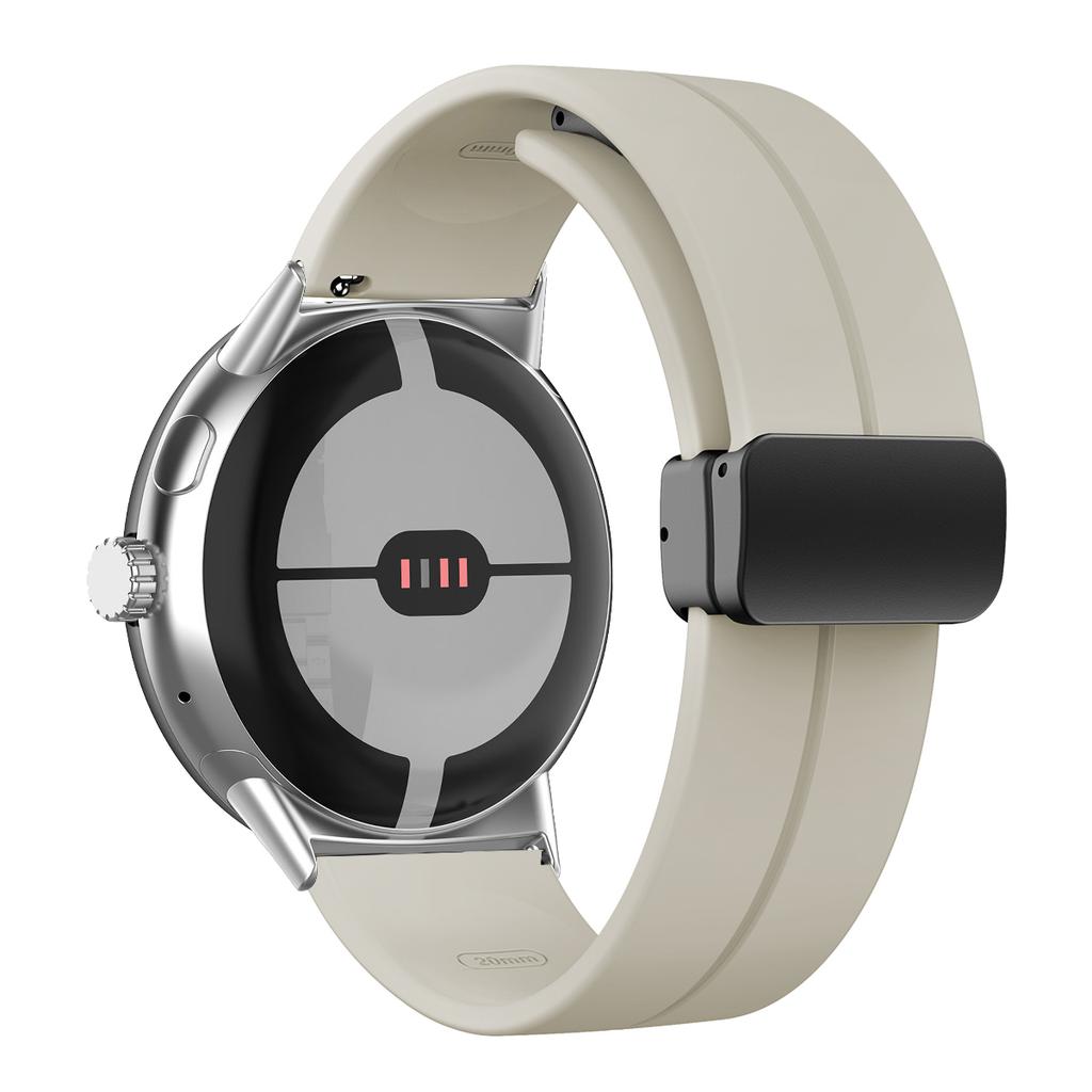 НОВЫЙ силиконовый ремешок для Google Pixel Watch 3 45 мм, ремешок для Google Pixel Watch 1 2 3 41 мм, магнитный браслет-аксессуар