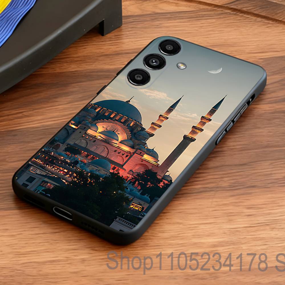 Турция Стамбул Пейзаж Чехол для телефона для Samsung S24 S22 S25 Ultra S9 S20 FE S23 Plus S10 S21 Ударопрочный Чехол Funda
