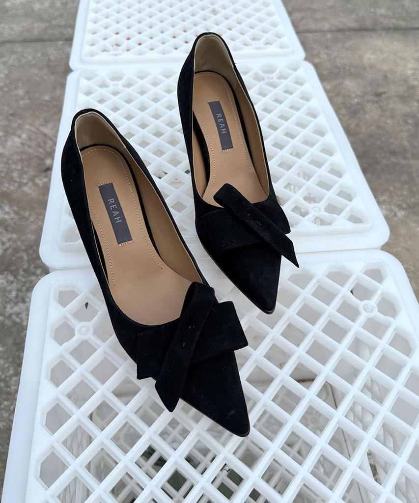 Leah Cherry Pumps Suede _3 Colors