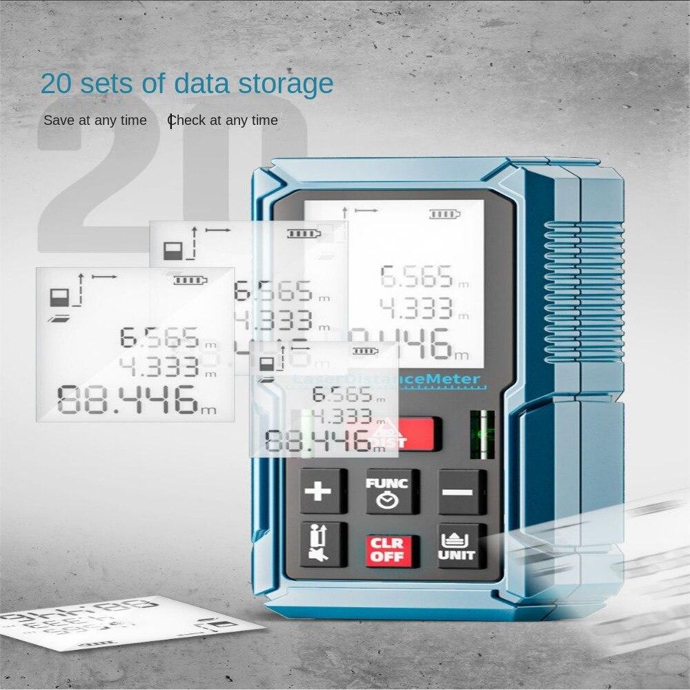 Лазерный дальномер, высокоточная портативная инфракрасная измерительная линейка, прибор для измерения расстояний, электронная линейка Artifact для измерительной комнаты