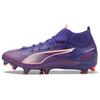 Ultra 5 Match Comfortable Ag Fg Artificial Grass Support Lightweight Soccer Shoes Men Soccer Shoes Purple 107686-01