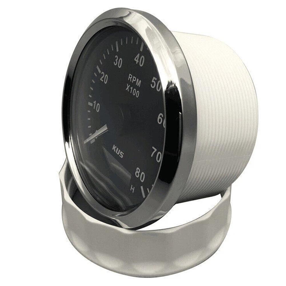 Водонепроницаемый тахометр 85 мм, 8000 об/мин, с подсветкой, профессиональный автомобильный морской тахометр для автомобиля, лодки