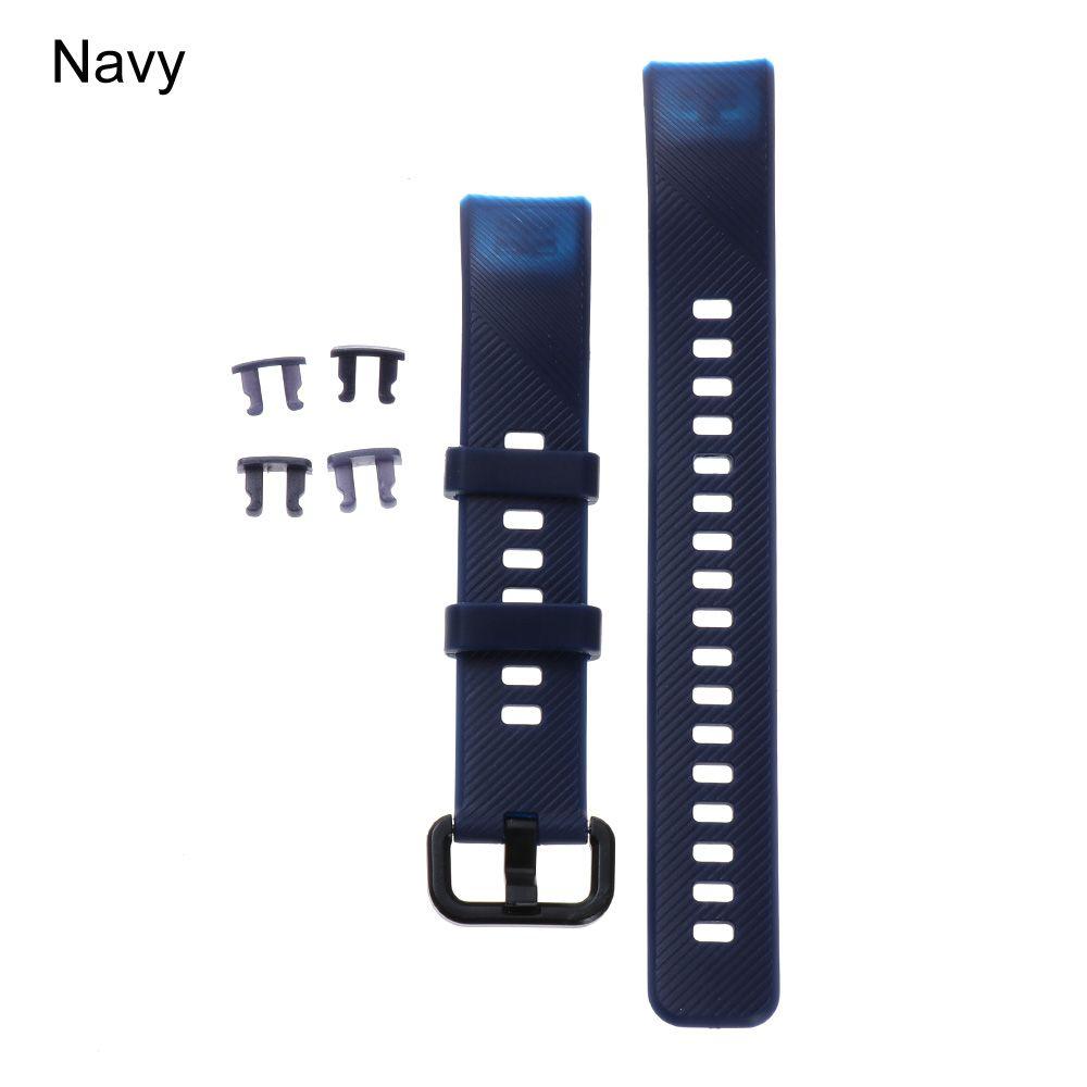 Soft Sports Bracelet Colorful Silicone Replacement Strap Watch Band For Honor Band 5 4