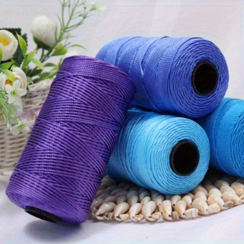 110 г/рулон пряжа из трех нитей для вязания крючком сумка шапка обувь полипропиленовая пряжа нить для ручного вязания кукла амигуруми тапочки 1,5 мм