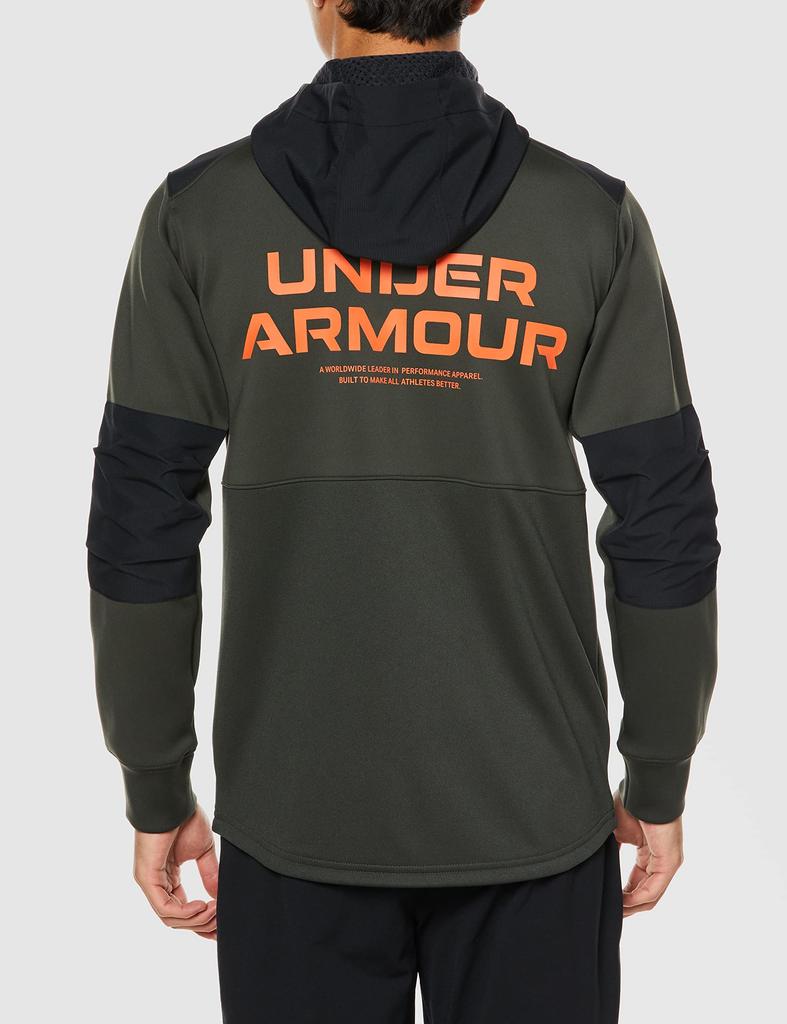 Under Armour МУЖСКАЯ ГИБРИДНАЯ КУРТКА UA PERFORMANCE KNIT НА МОЛНИИ, ЦВЕТ БАРОЧНЫЙ ЗЕЛЕНЫЙ, РАЗМЕР L 1375518