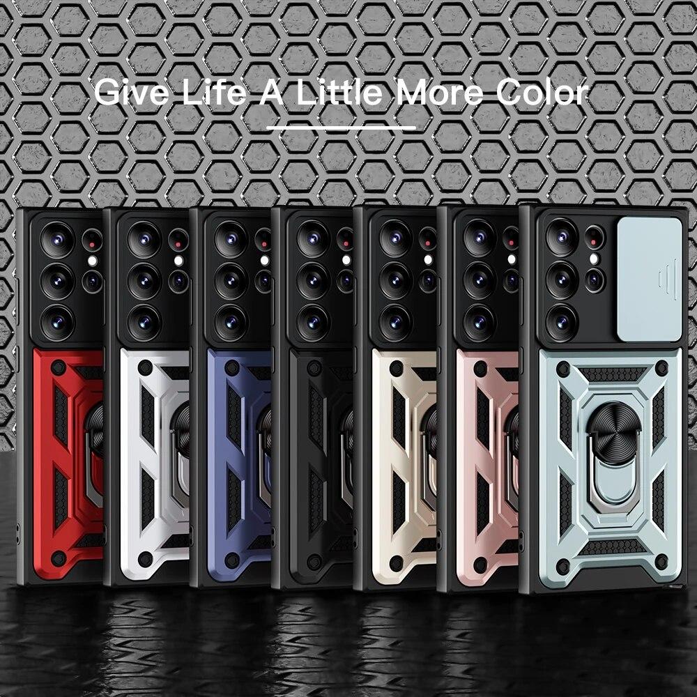 KEYSION Противоударный чехол для Samsung S24 Ultra 5G S23 FE 5G, защитное кольцо для объектива камеры, чехол для телефона Galaxy S23 Ultra 5G
